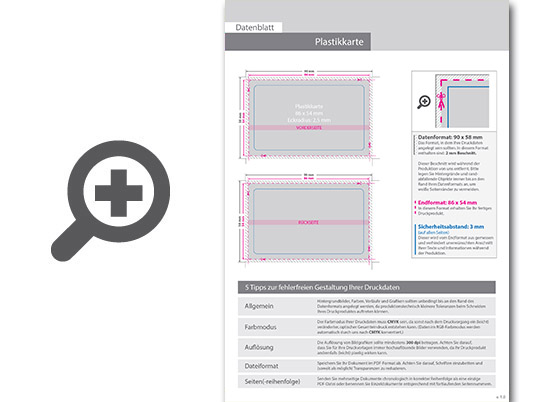 Product Bild plastikkarte_mit_antimikrobieller_laminierung_4_4_farbig_bedruckt_auf_wei__em_hintergrund